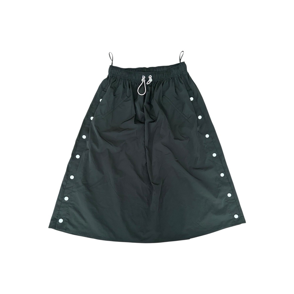 Mira Mikati Midi 100% Polyamide Skirt Size 4 Hunter Green